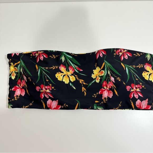 LESTYLEPARFAIT Womens Swimwear Black Floral Beach Vibes Bikini Set 2XL - Picture 5 of 9